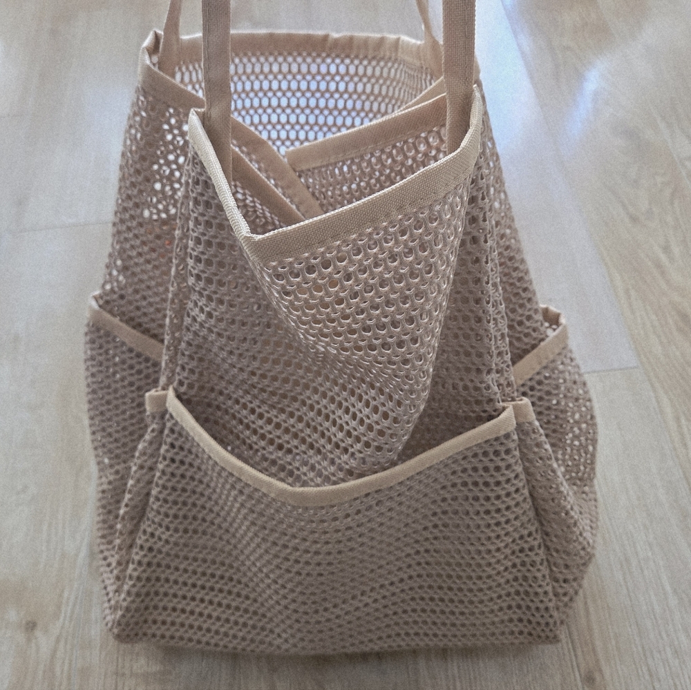 🆕️ NEW "EURO-STYLE" Mesh Shopping /Tote / Beach Bag. Durable & Fashionable!